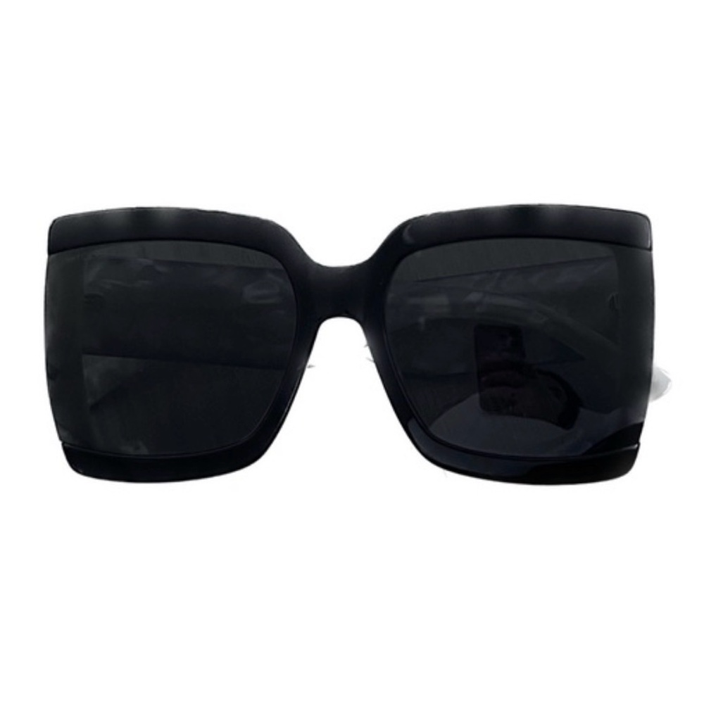 AUTHENTIC Jimmy Choo Renee| Black Oversized Square Women's Sunglasses🕶️